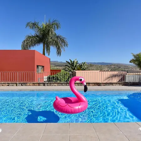 Villa Vista Salobre Luxury Retreat In Gran Canaria Private Outdoor Heatable Pool Bbq Facilities Shaded Outdoor Dining Area Salobre Golf,