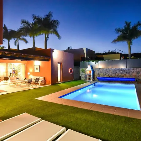 Vista Salobre Luxury Retreat In Gran Canaria Private Outdoor Heatable Pool Bbq Facilities Shaded Outdoor Dining Area Salobre Golf, *